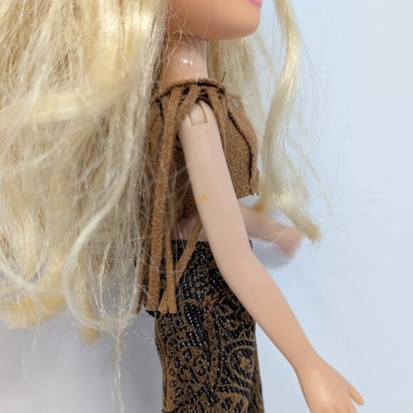 Bratz Cloe Nighty Nite Screening 2008/2009 Redressed Wild West Top Boots - Picture 8 of 9